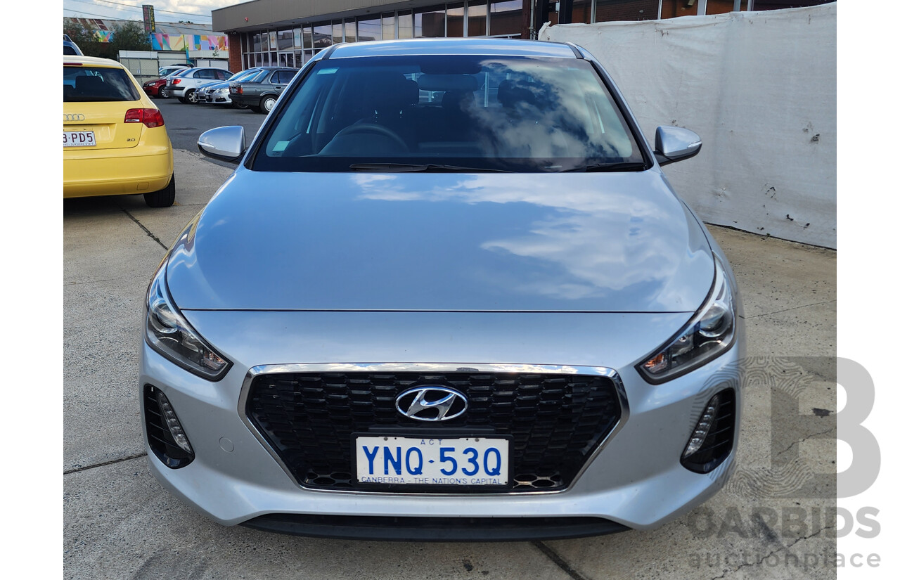 9/2017 Hyundai i30 Active PD MY17 5d Hatchback Silver 1.8L