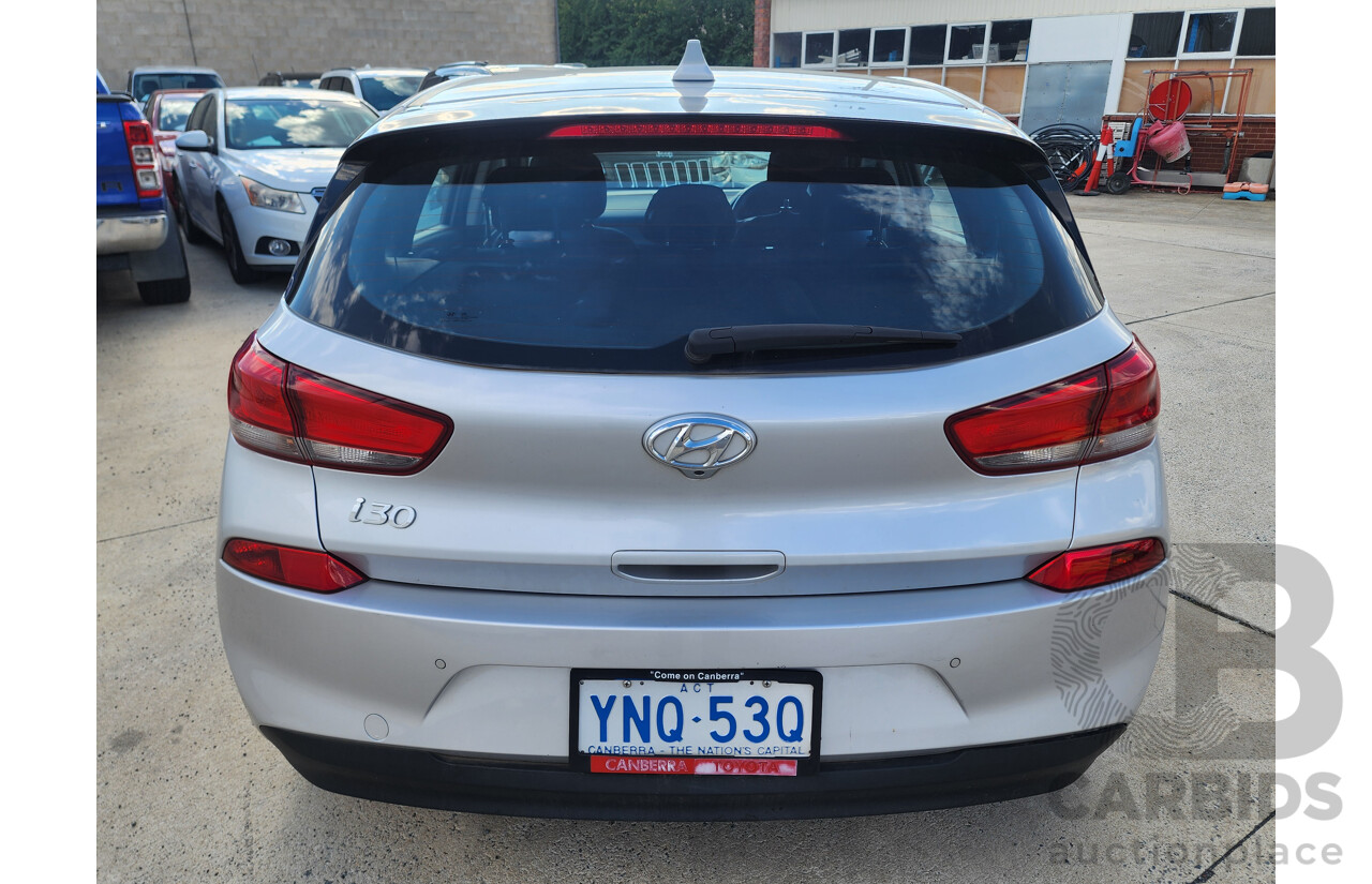 9/2017 Hyundai i30 Active PD MY17 5d Hatchback Silver 1.8L