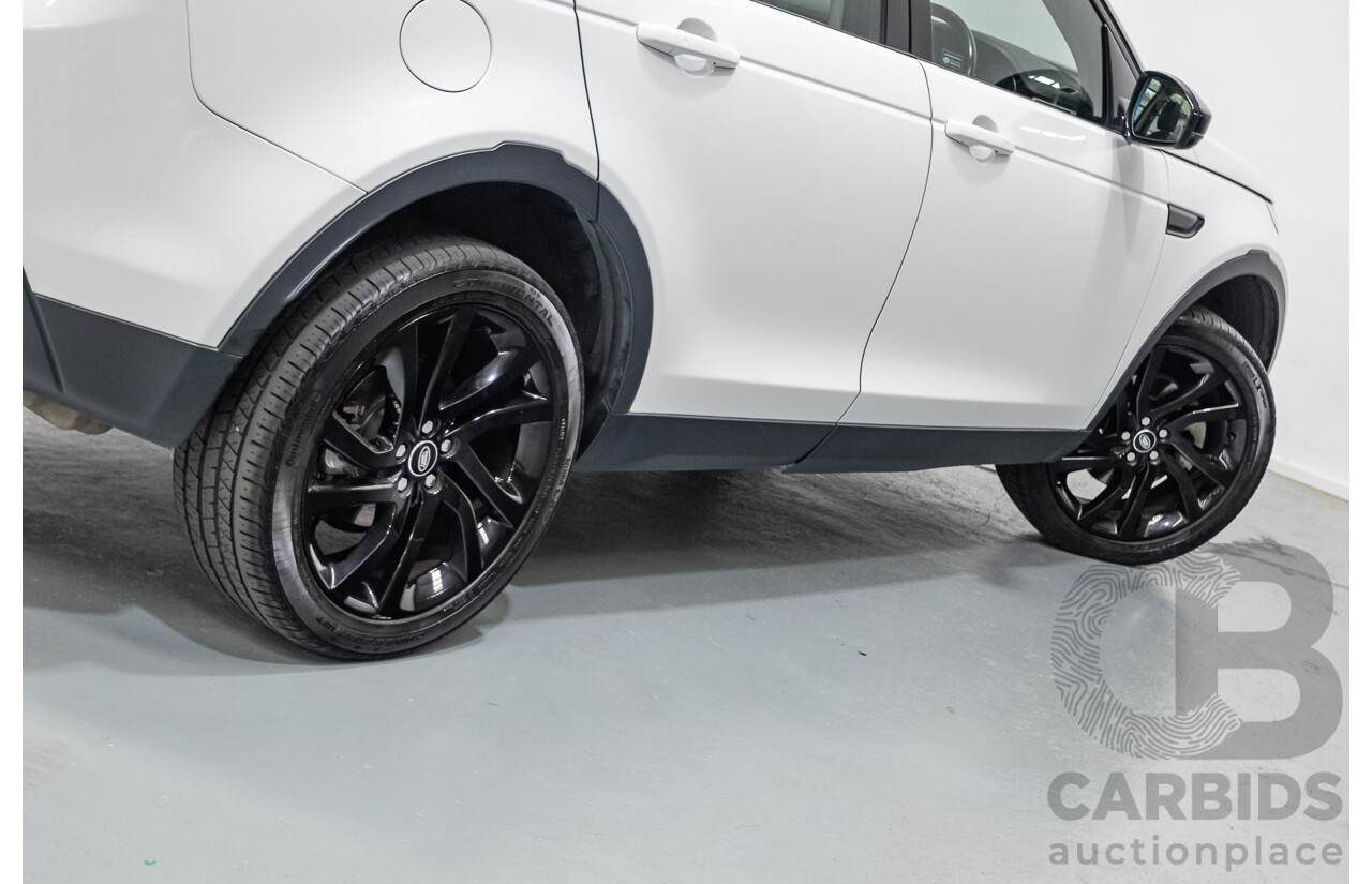 11/2017 Land Rover Discovery Sport TD4 (132kW) HSE (AWD) L550 MY18 4D Wagon Polaris White Turbo Diesel 2.0L - 7 Seats