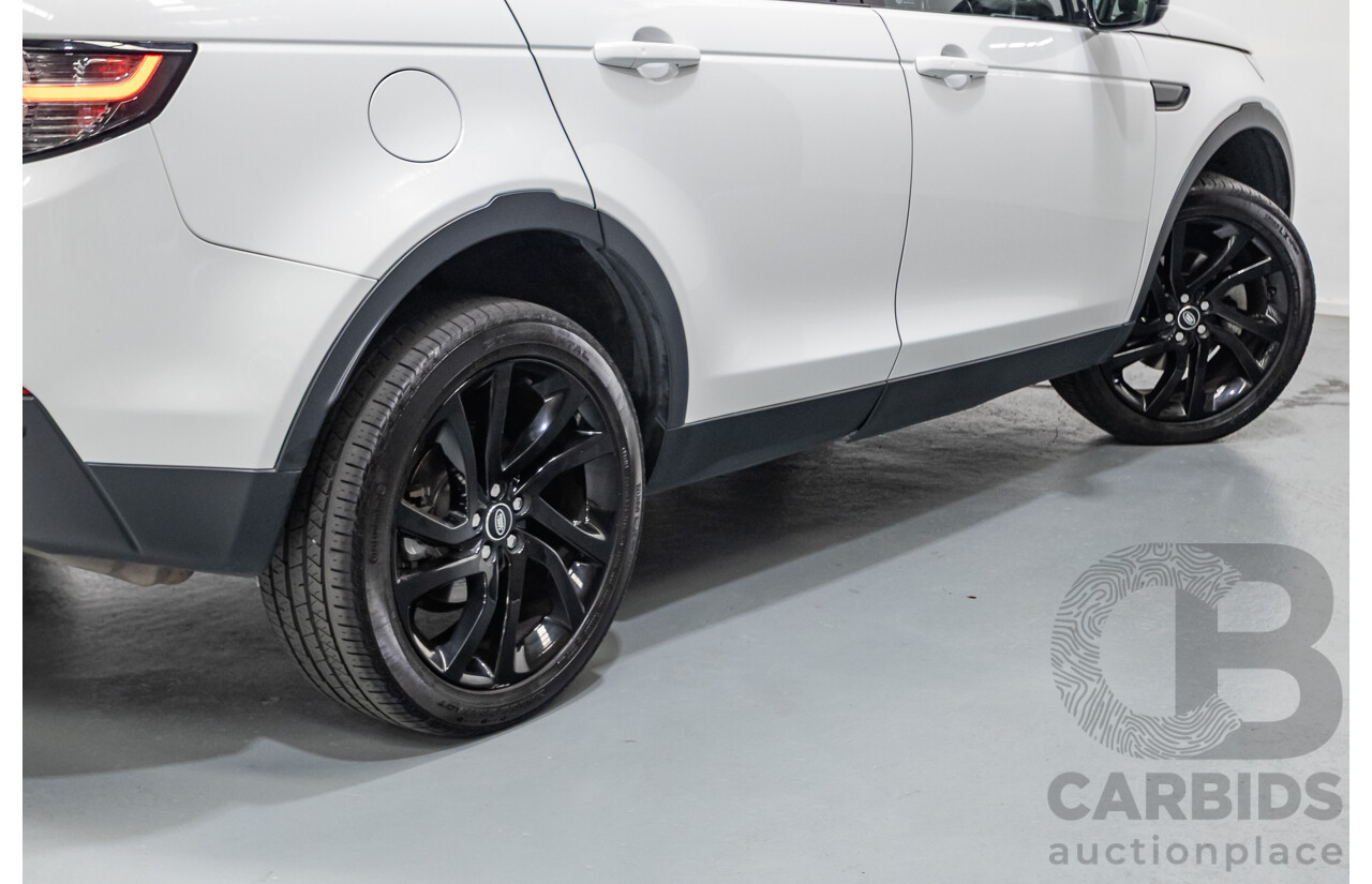11/2017 Land Rover Discovery Sport TD4 (132kW) HSE (AWD) L550 MY18 4D Wagon Polaris White Turbo Diesel 2.0L - 7 Seats