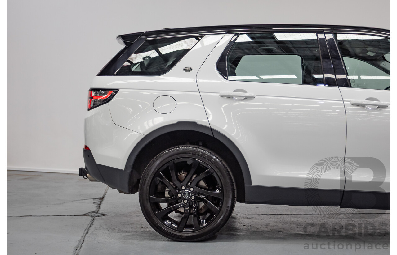 11/2017 Land Rover Discovery Sport TD4 (132kW) HSE (AWD) L550 MY18 4D Wagon Polaris White Turbo Diesel 2.0L - 7 Seats