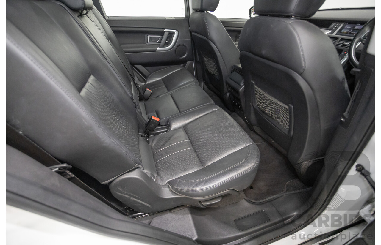 11/2017 Land Rover Discovery Sport TD4 (132kW) HSE (AWD) L550 MY18 4D Wagon Polaris White Turbo Diesel 2.0L - 7 Seats