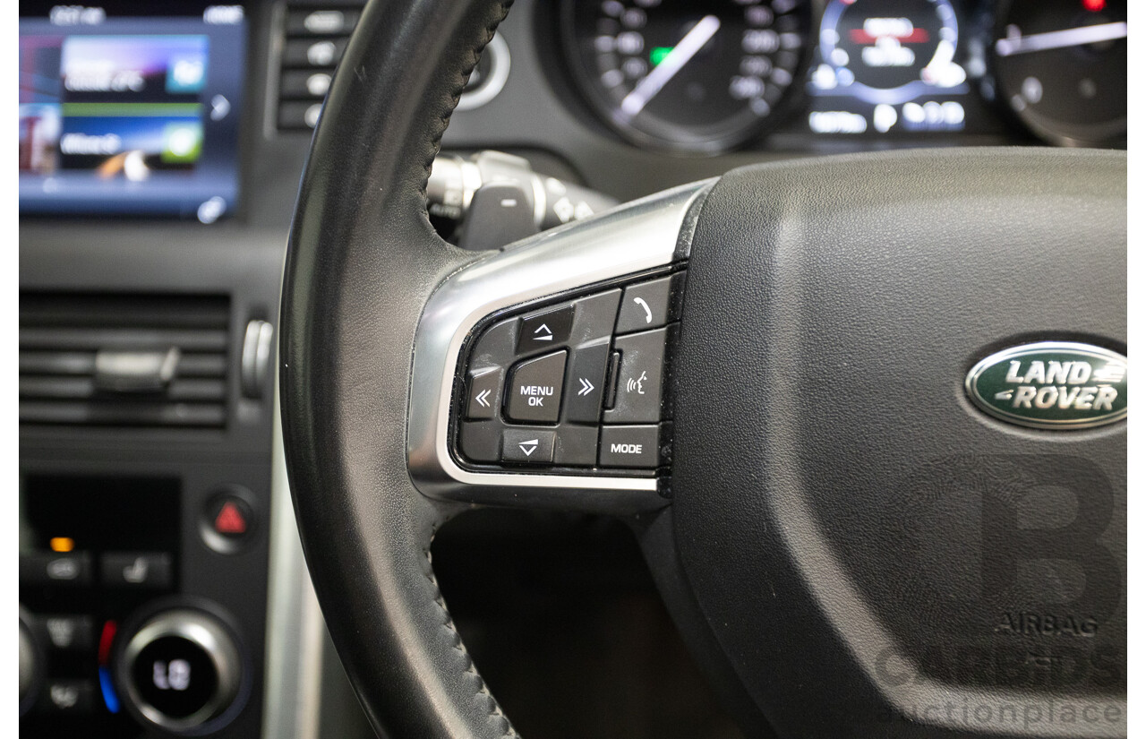 11/2017 Land Rover Discovery Sport TD4 (132kW) HSE (AWD) L550 MY18 4D Wagon Polaris White Turbo Diesel 2.0L - 7 Seats