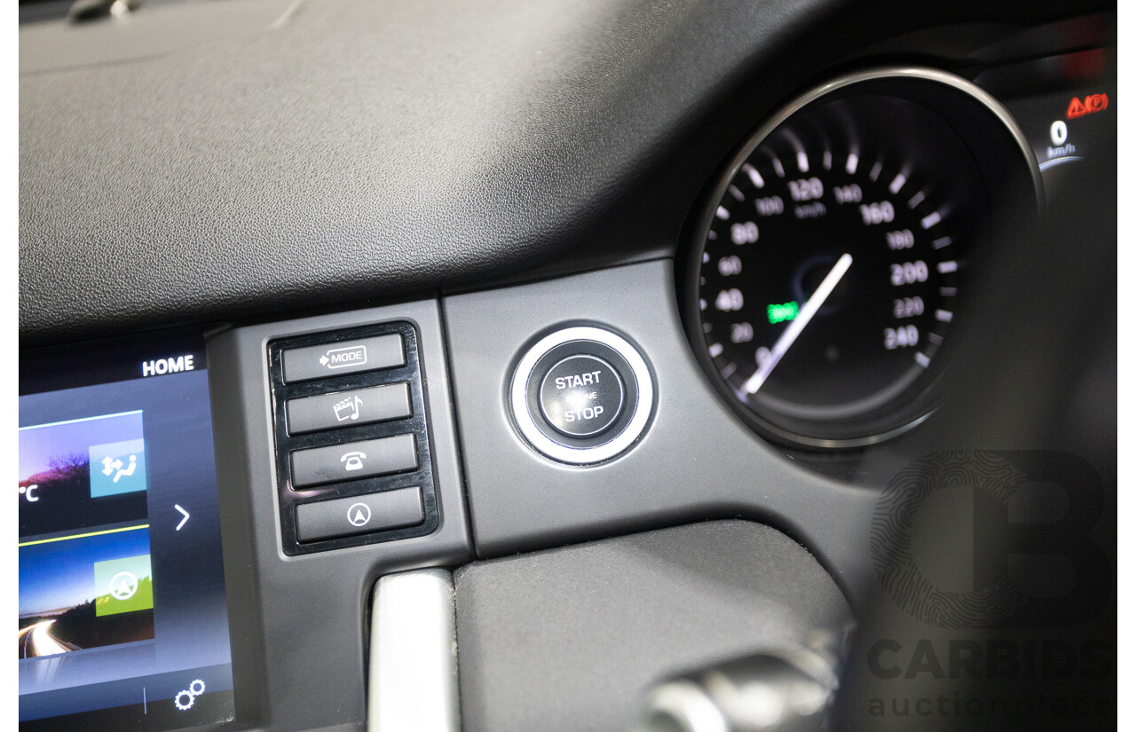 11/2017 Land Rover Discovery Sport TD4 (132kW) HSE (AWD) L550 MY18 4D Wagon Polaris White Turbo Diesel 2.0L - 7 Seats