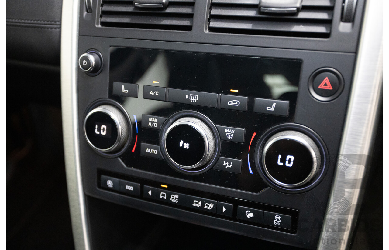 11/2017 Land Rover Discovery Sport TD4 (132kW) HSE (AWD) L550 MY18 4D Wagon Polaris White Turbo Diesel 2.0L - 7 Seats