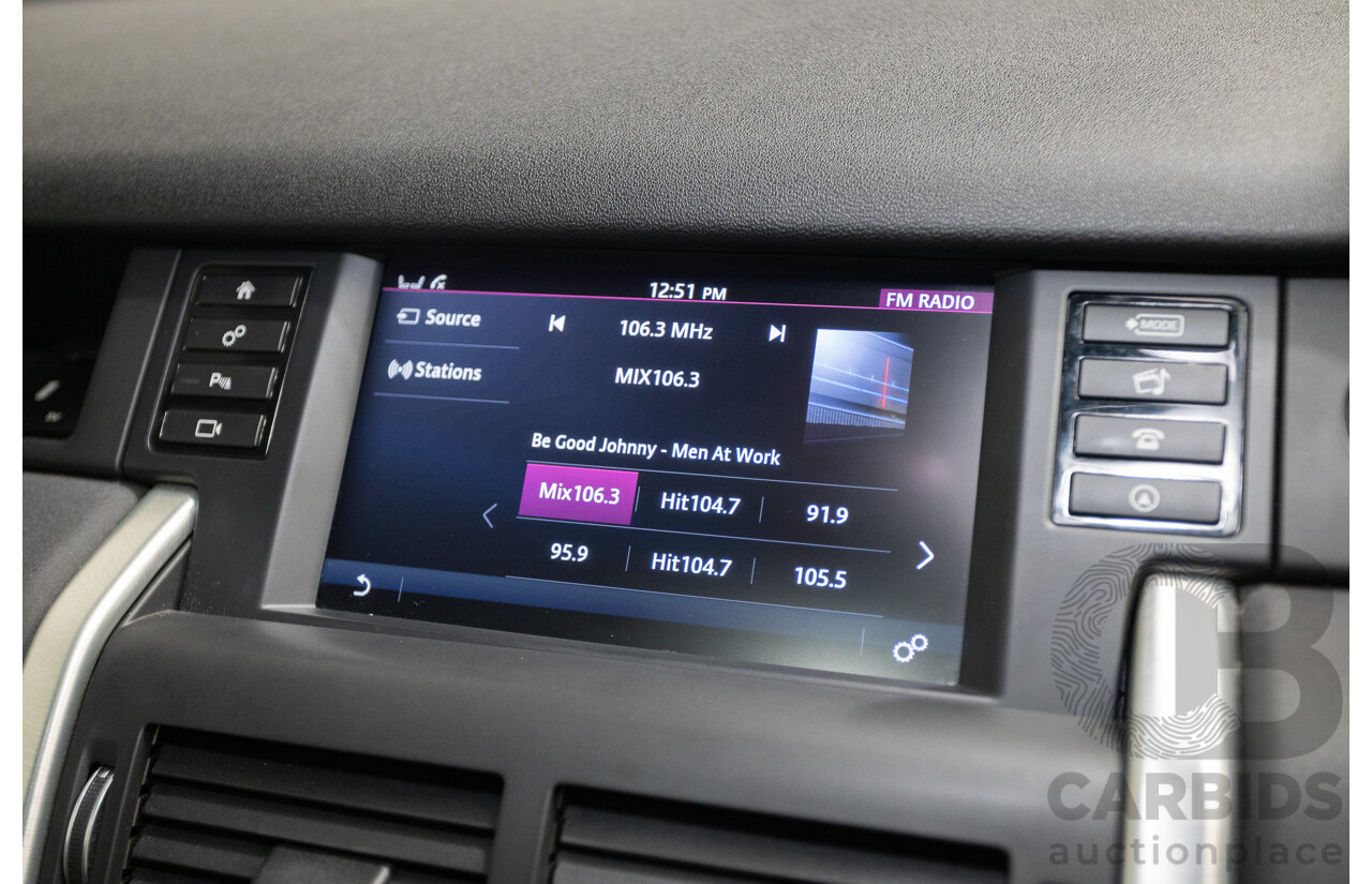 11/2017 Land Rover Discovery Sport TD4 (132kW) HSE (AWD) L550 MY18 4D Wagon Polaris White Turbo Diesel 2.0L - 7 Seats