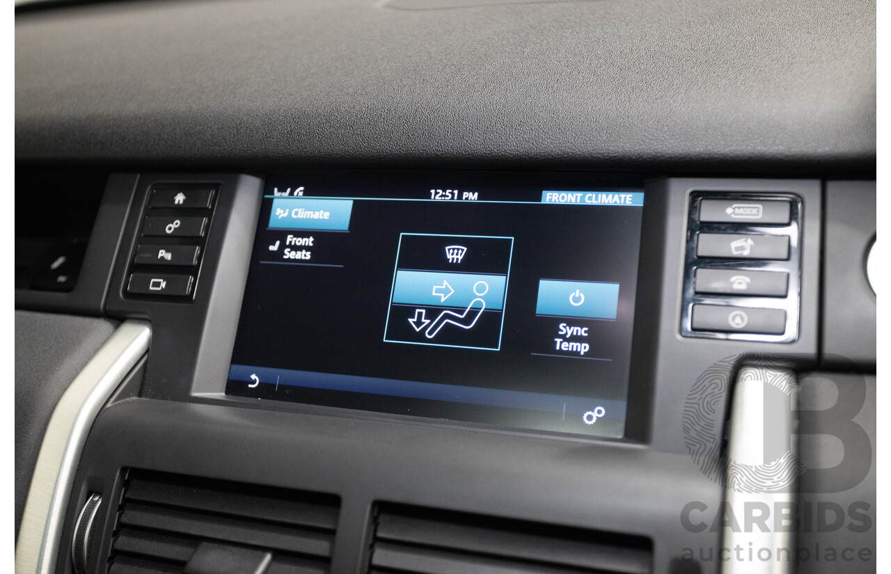 11/2017 Land Rover Discovery Sport TD4 (132kW) HSE (AWD) L550 MY18 4D Wagon Polaris White Turbo Diesel 2.0L - 7 Seats