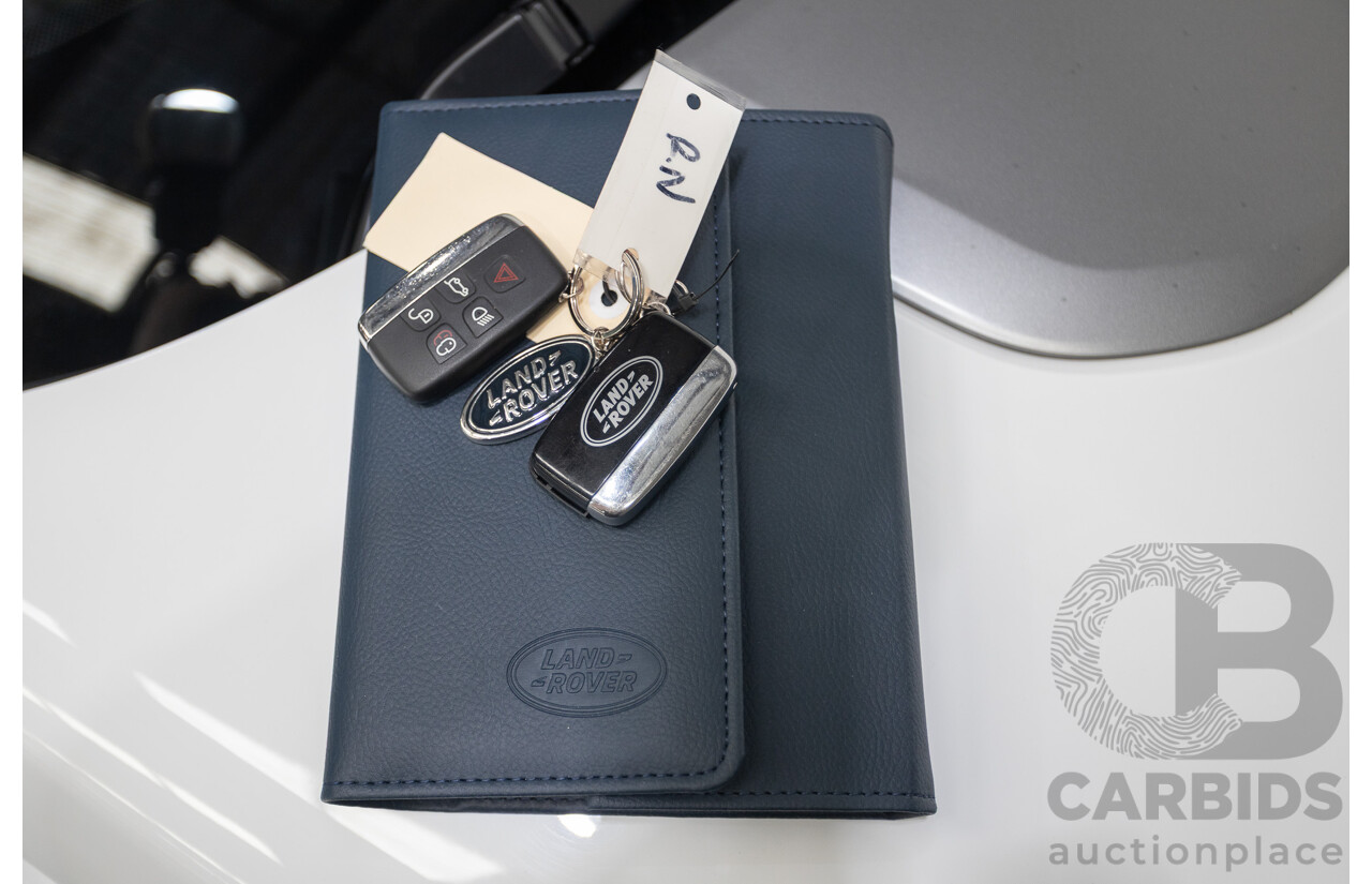 11/2017 Land Rover Discovery Sport TD4 (132kW) HSE (AWD) L550 MY18 4D Wagon Polaris White Turbo Diesel 2.0L - 7 Seats