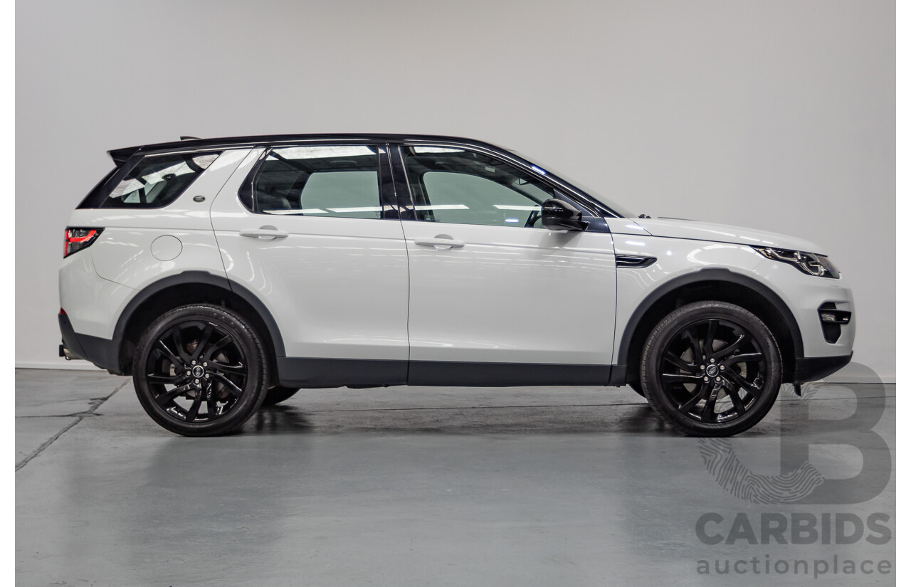 11/2017 Land Rover Discovery Sport TD4 (132kW) HSE (AWD) L550 MY18 4D Wagon Polaris White Turbo Diesel 2.0L - 7 Seats
