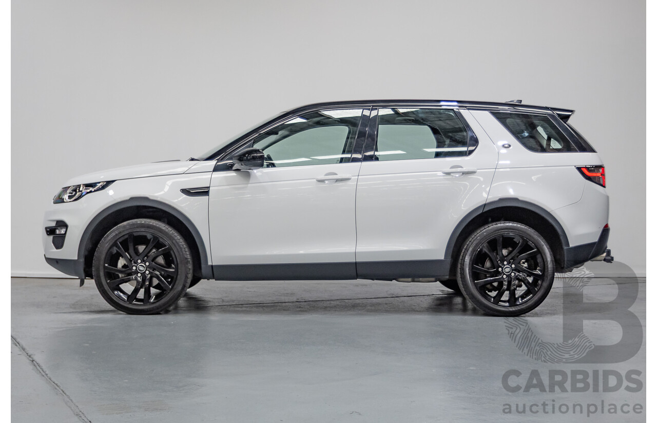 11/2017 Land Rover Discovery Sport TD4 (132kW) HSE (AWD) L550 MY18 4D Wagon Polaris White Turbo Diesel 2.0L - 7 Seats