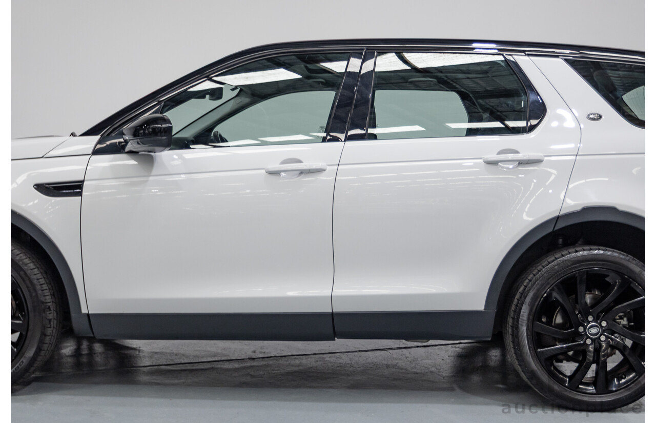 11/2017 Land Rover Discovery Sport TD4 (132kW) HSE (AWD) L550 MY18 4D Wagon Polaris White Turbo Diesel 2.0L - 7 Seats