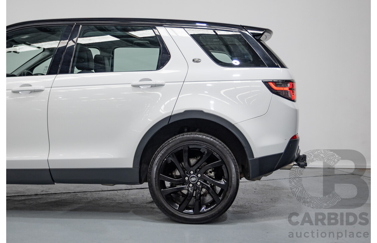 11/2017 Land Rover Discovery Sport TD4 (132kW) HSE (AWD) L550 MY18 4D Wagon Polaris White Turbo Diesel 2.0L - 7 Seats