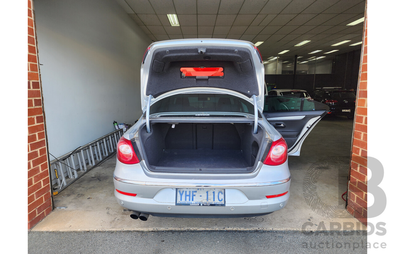 10/2010 Volkswagen Passat Cc 125 TDI 3C MY10 4d Coupe Silver 2.0L