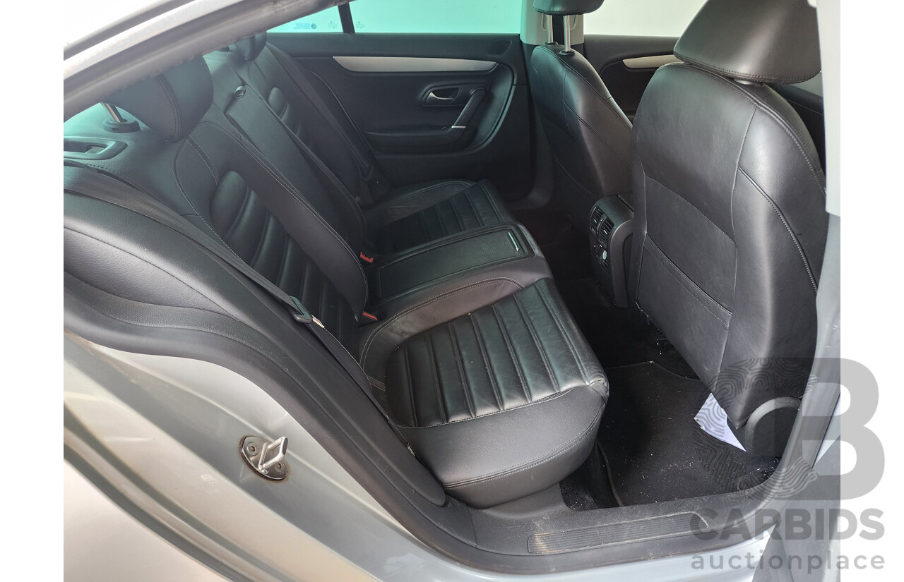 10/2010 Volkswagen Passat Cc 125 TDI 3C MY10 4d Coupe Silver 2.0L