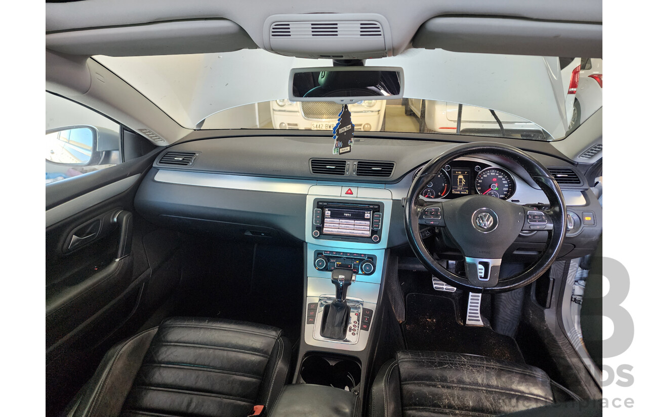 10/2010 Volkswagen Passat Cc 125 TDI 3C MY10 4d Coupe Silver 2.0L