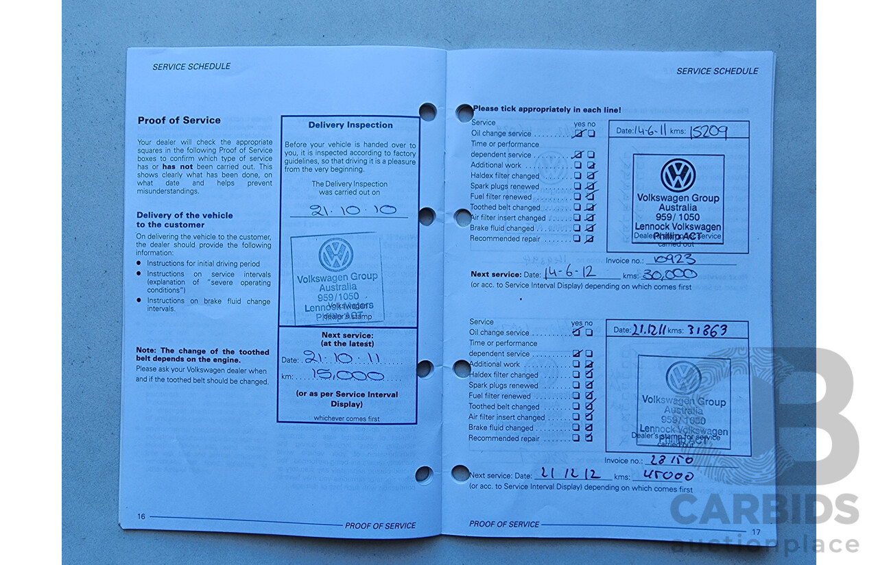 10/2010 Volkswagen Passat Cc 125 TDI 3C MY10 4d Coupe Silver 2.0L