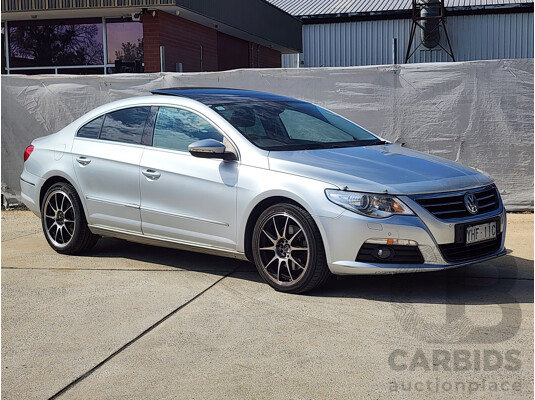 10/2010 Volkswagen Passat Cc 125 TDI 3C MY10 4d Coupe Silver 2.0L