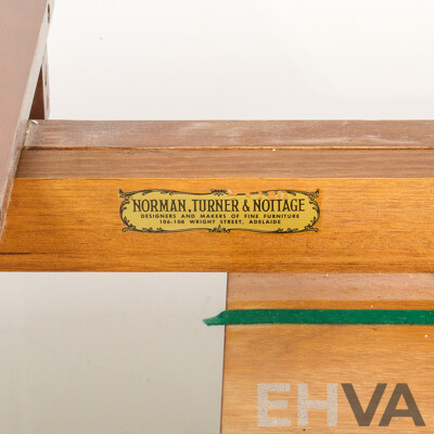 Good Reproduction Mahogany Twin Pedestal Extension Dining Table