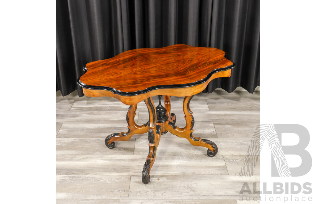 Victorian Rosewood Centre Table