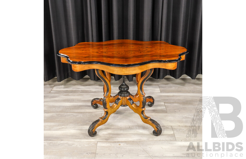 Victorian Rosewood Centre Table