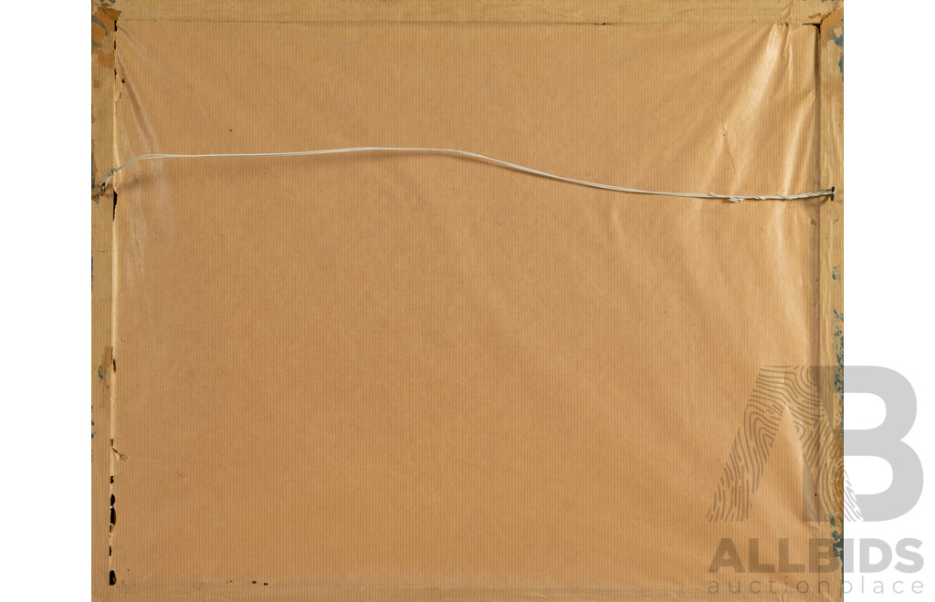 Victor Robert Watt, (19/20th Centuries, Australian, 1886-1970), Grazing Animals and Farmhouse, Lovely Original Antique Watercolour, 42 x 52 cm (frame)