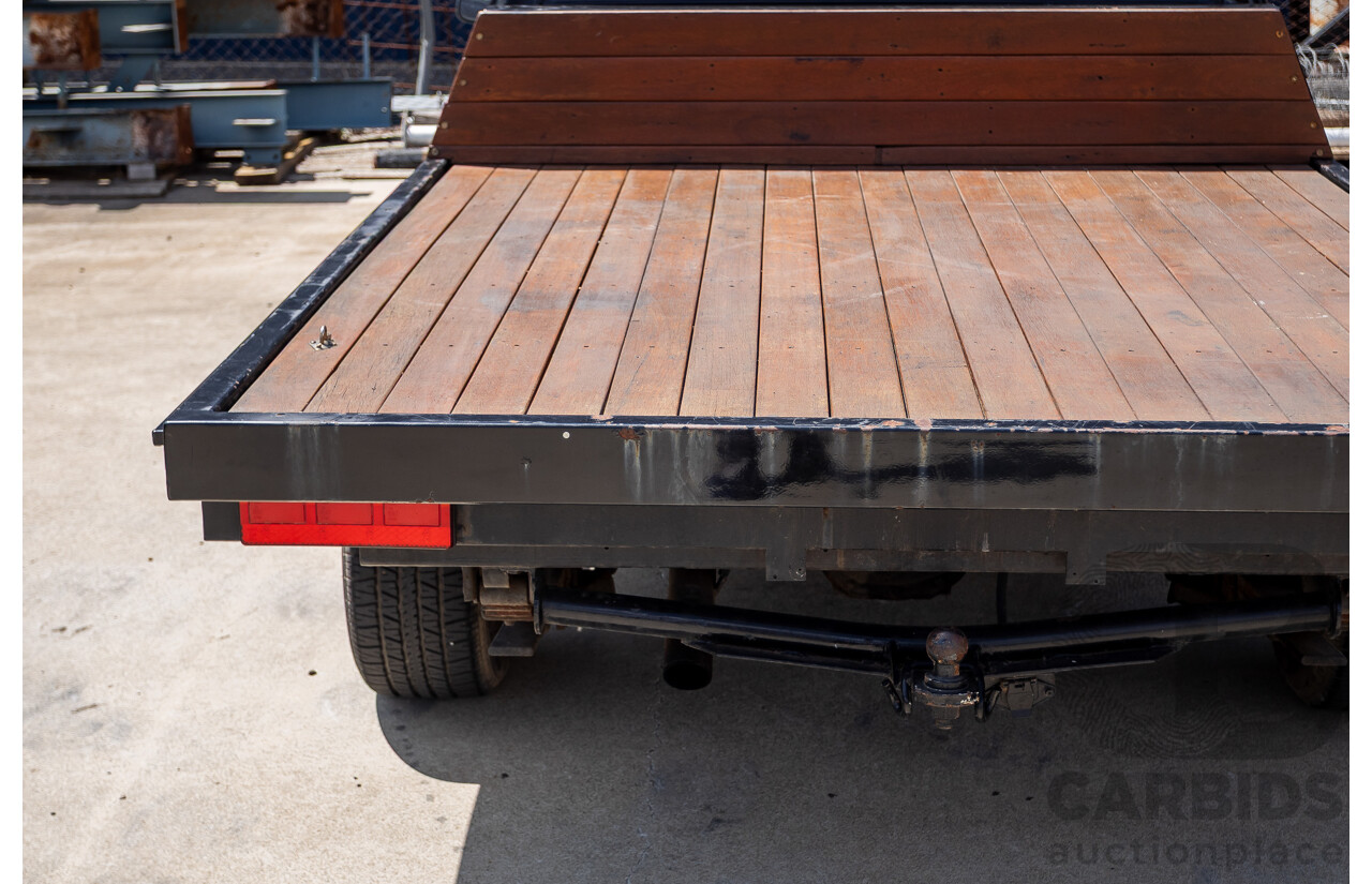 6/1981 Holden WB One Tonner 2d Trayback Utility Black V8 4.2L