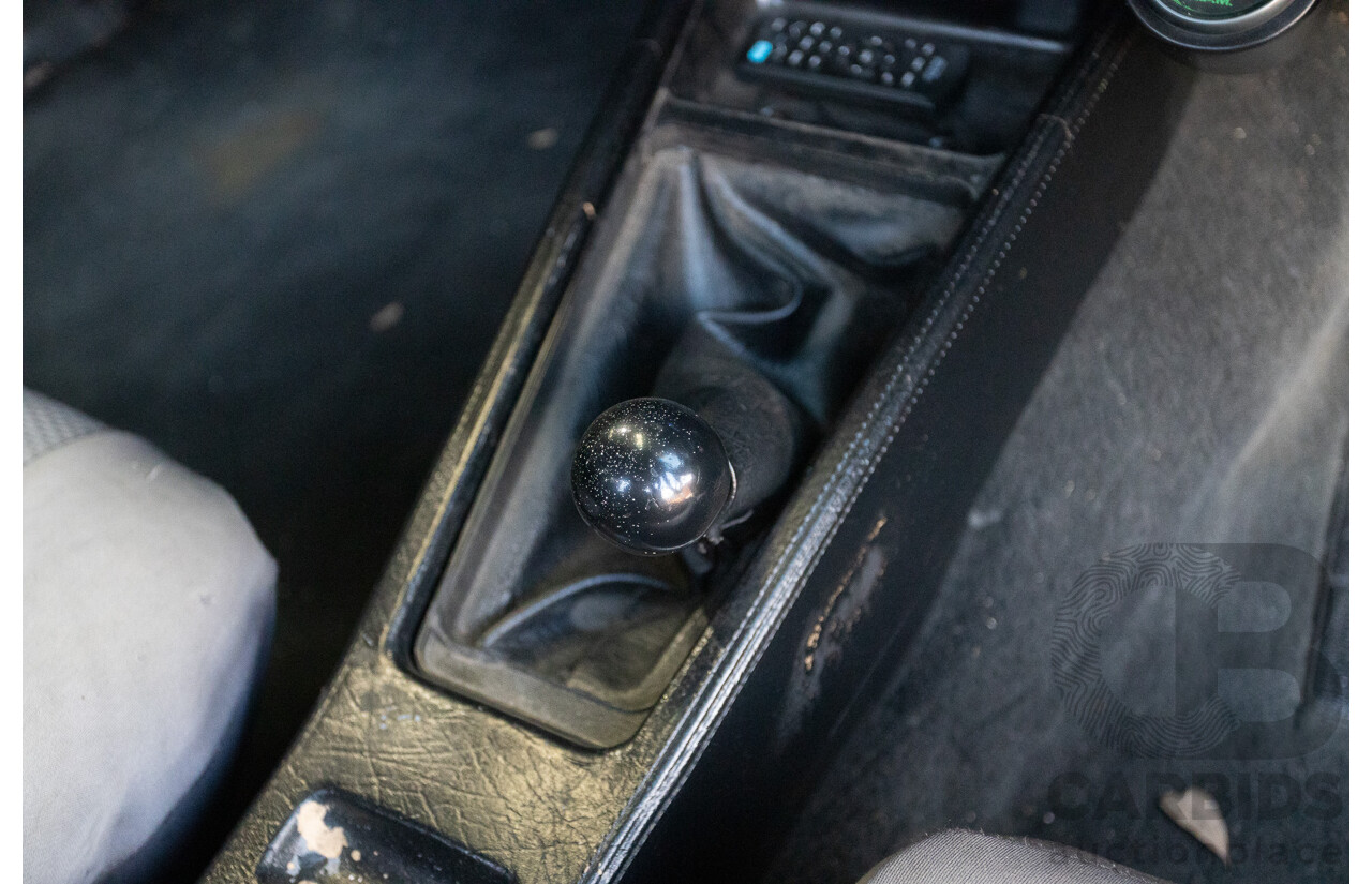 6/1981 Holden WB One Tonner 2d Trayback Utility Black V8 4.2L