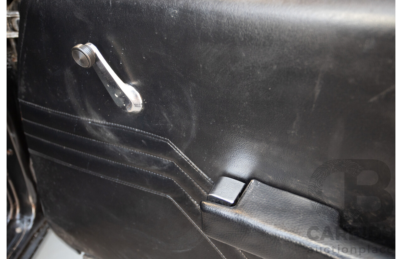 6/1981 Holden WB One Tonner 2d Trayback Utility Black V8 4.2L