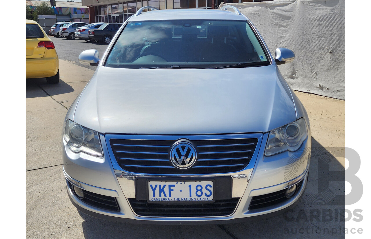 6/2010 Volkswagen Passat 125 TDI 3C MY10 4d Wagon Silver 2.0L