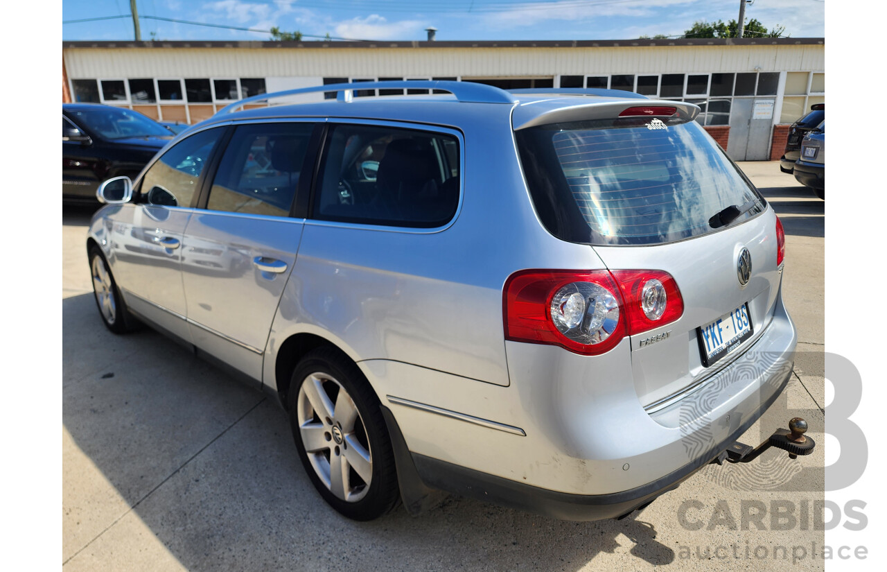 6/2010 Volkswagen Passat 125 TDI 3C MY10 4d Wagon Silver 2.0L