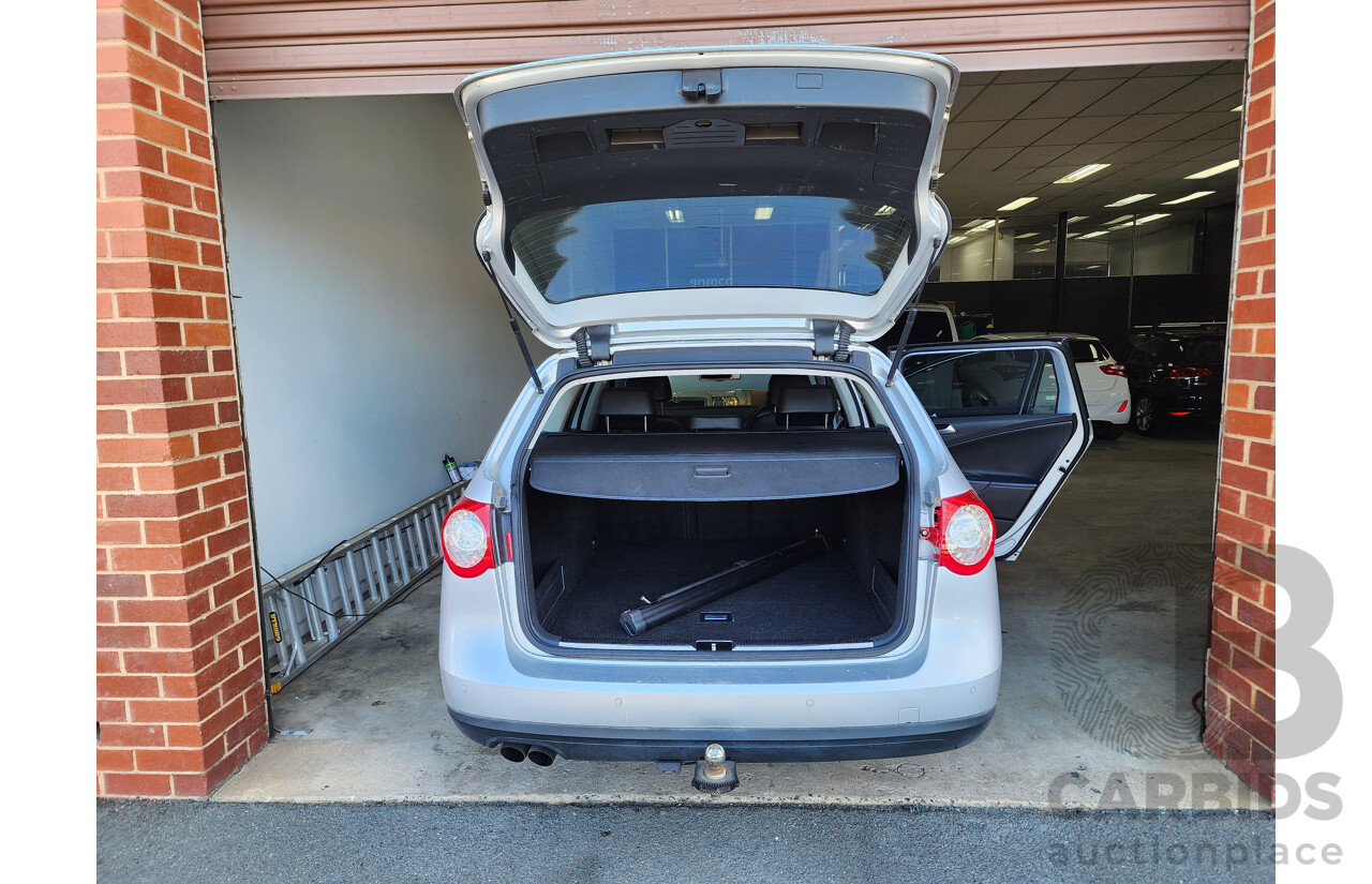 6/2010 Volkswagen Passat 125 TDI 3C MY10 4d Wagon Silver 2.0L