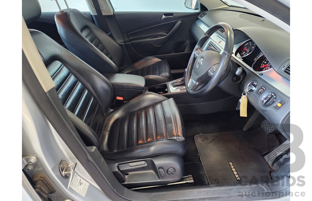 6/2010 Volkswagen Passat 125 TDI 3C MY10 4d Wagon Silver 2.0L