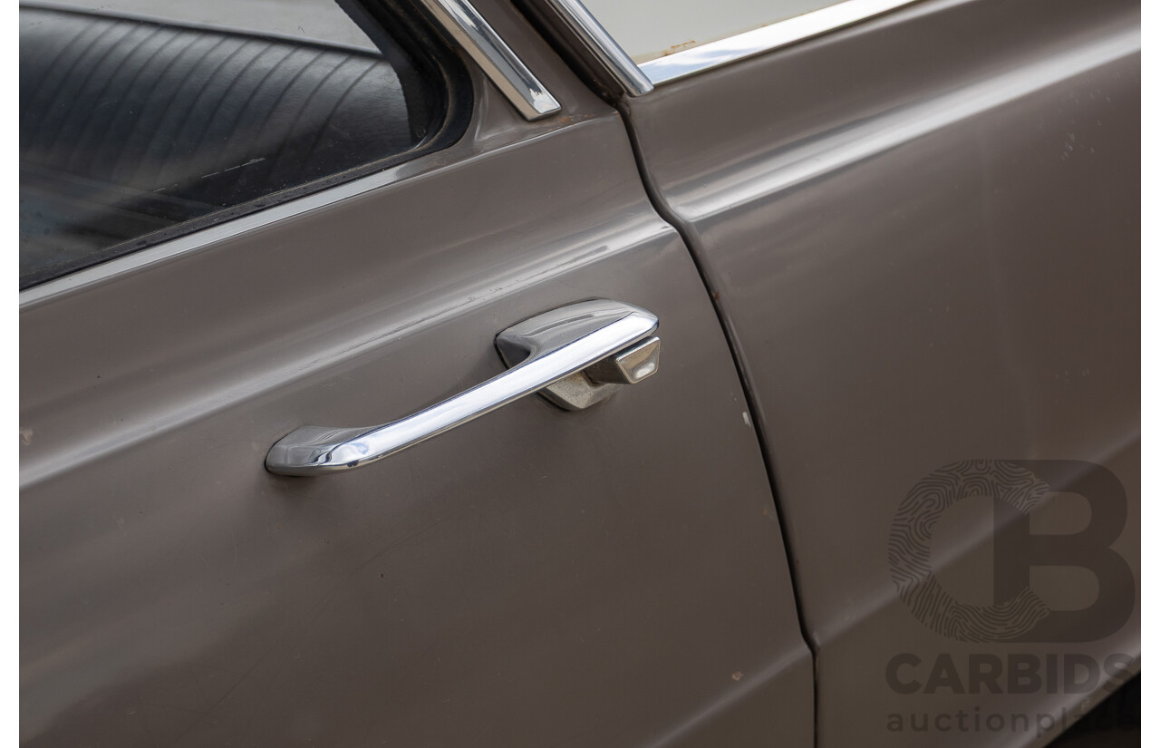 01/1966 Holden HD Special 4d Sedan Taralga Fawn / Fowlers Ivory 202ci Red Motor 3.3L