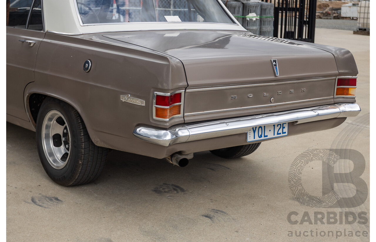 01/1966 Holden HD Special 4d Sedan Taralga Fawn / Fowlers Ivory 202ci Red Motor 3.3L