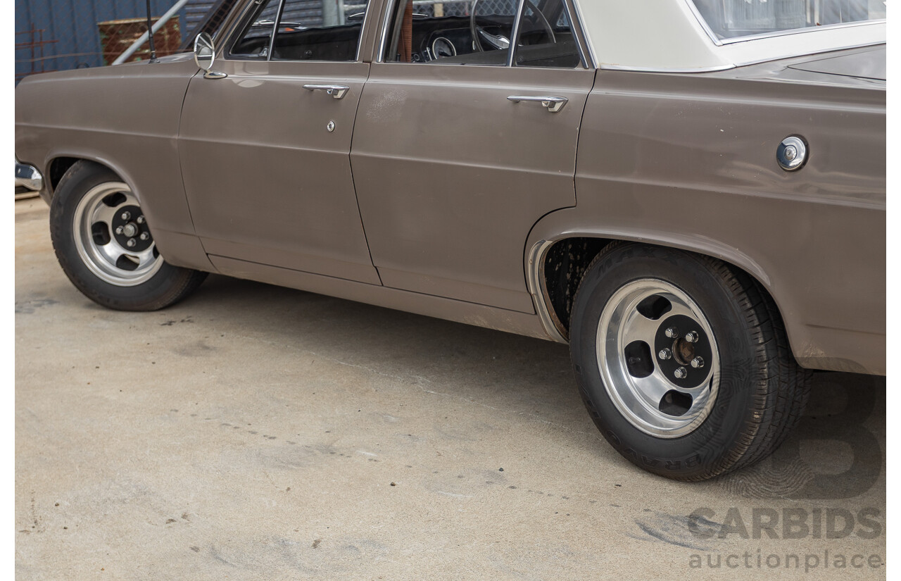 01/1966 Holden HD Special 4d Sedan Taralga Fawn / Fowlers Ivory 202ci Red Motor 3.3L