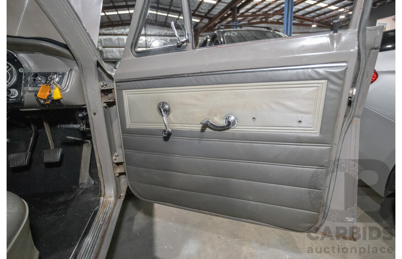 01/1966 Holden HD Special 4d Sedan Taralga Fawn / Fowlers Ivory 202ci Red Motor 3.3L