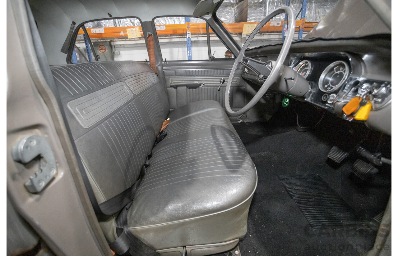 01/1966 Holden HD Special 4d Sedan Taralga Fawn / Fowlers Ivory 202ci Red Motor 3.3L