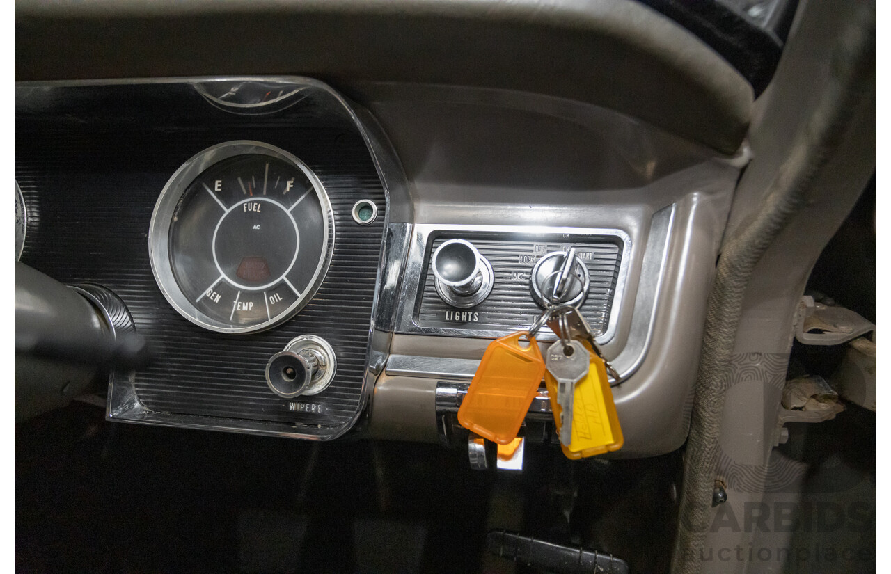 01/1966 Holden HD Special 4d Sedan Taralga Fawn / Fowlers Ivory 202ci Red Motor 3.3L