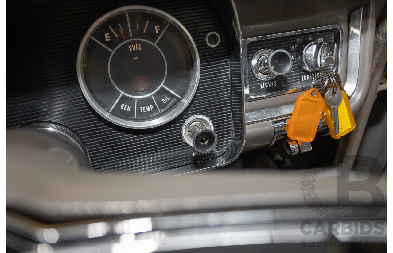 01/1966 Holden HD Special 4d Sedan Taralga Fawn / Fowlers Ivory 202ci Red Motor 3.3L