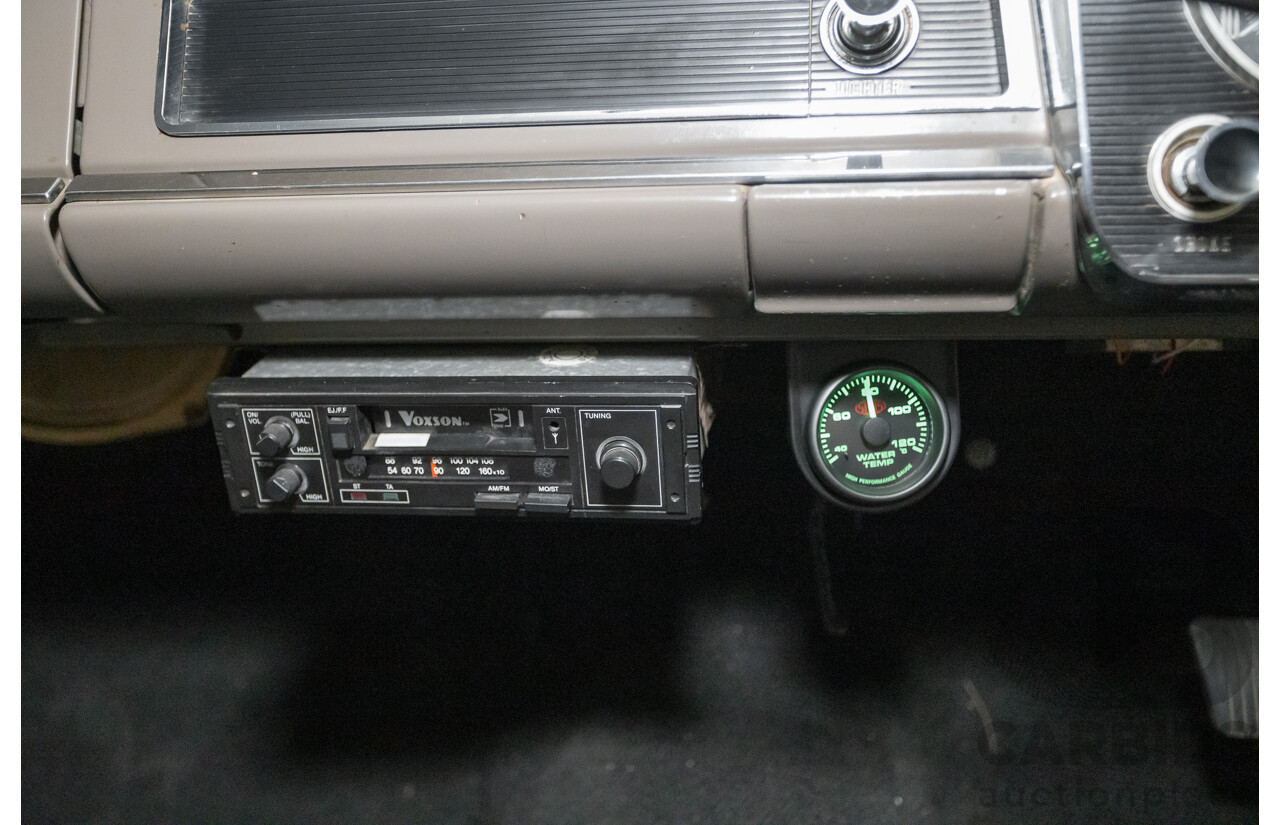 01/1966 Holden HD Special 4d Sedan Taralga Fawn / Fowlers Ivory 202ci Red Motor 3.3L