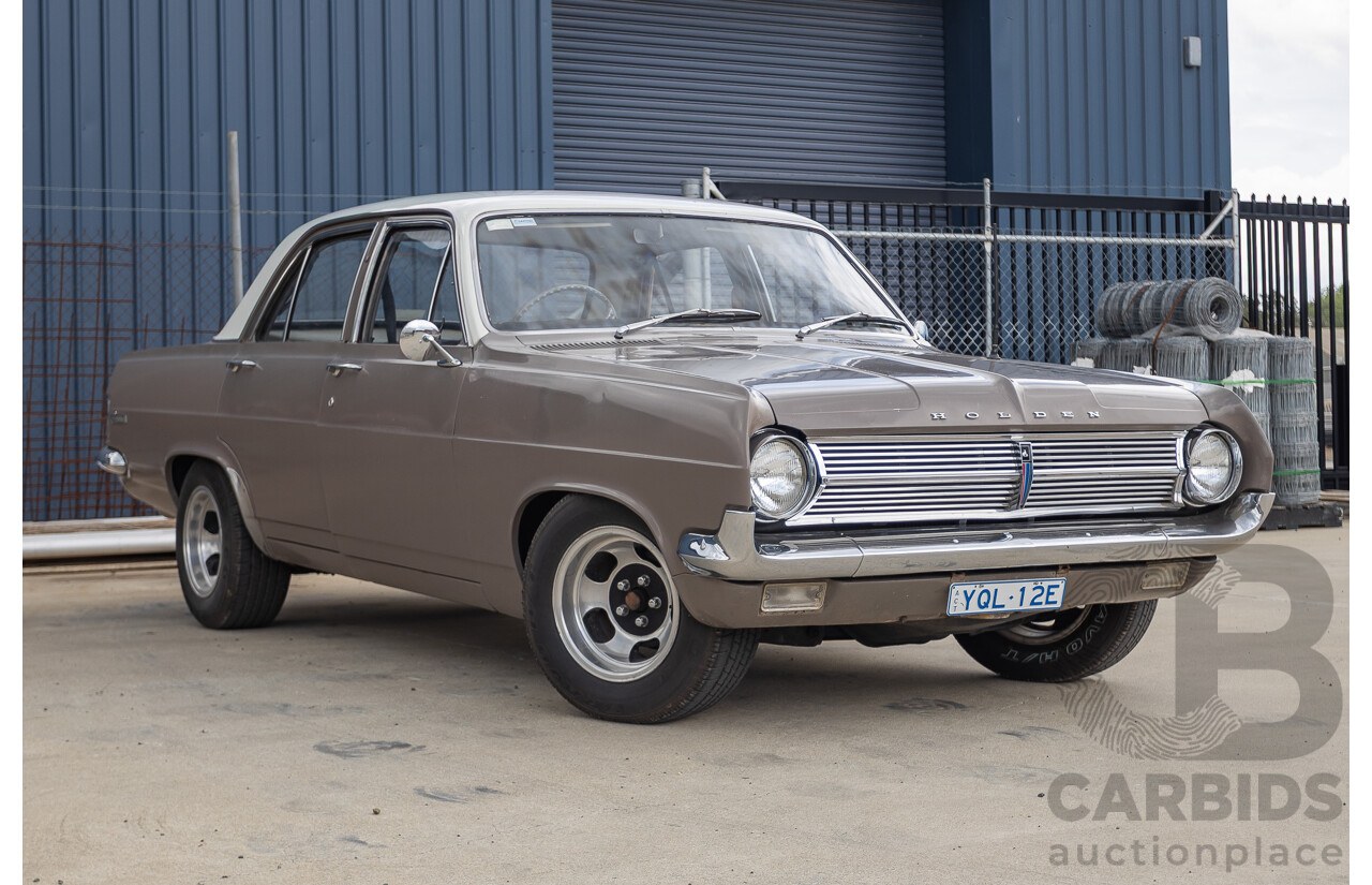 01/1966 Holden HD Special 4d Sedan Taralga Fawn / Fowlers Ivory 202ci Red Motor 3.3L