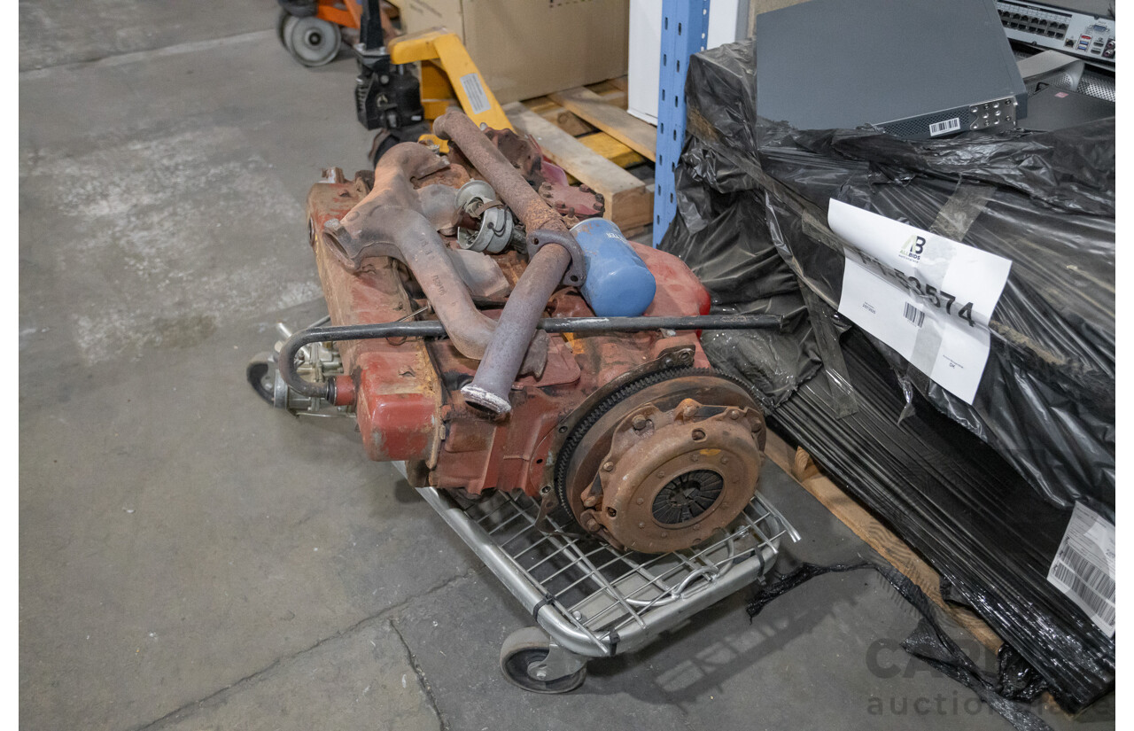 01/1966 Holden HD Special 4d Sedan Taralga Fawn / Fowlers Ivory 202ci Red Motor 3.3L