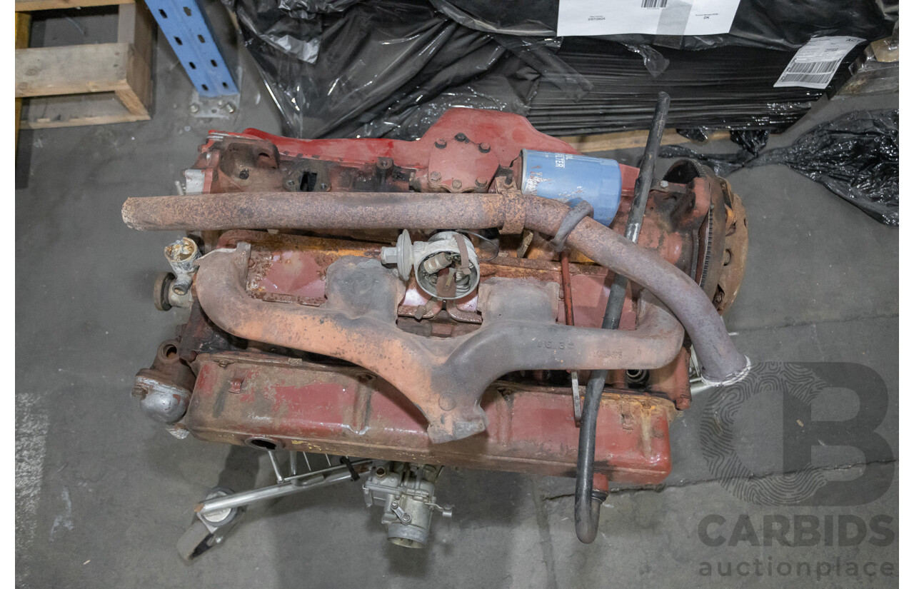 01/1966 Holden HD Special 4d Sedan Taralga Fawn / Fowlers Ivory 202ci Red Motor 3.3L