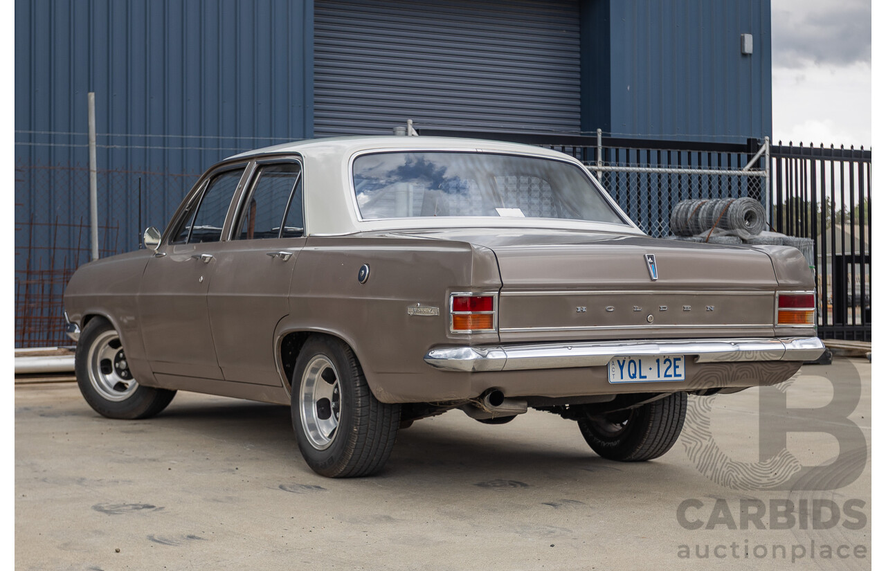 01/1966 Holden HD Special 4d Sedan Taralga Fawn / Fowlers Ivory 202ci Red Motor 3.3L
