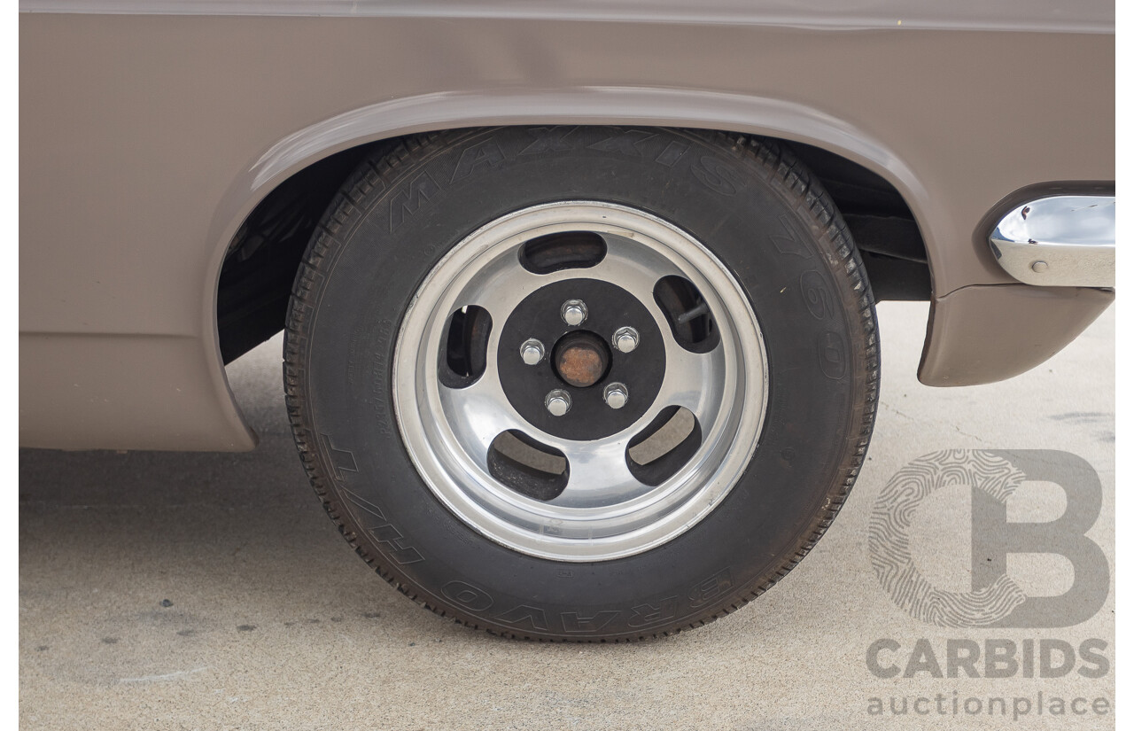 01/1966 Holden HD Special 4d Sedan Taralga Fawn / Fowlers Ivory 202ci Red Motor 3.3L