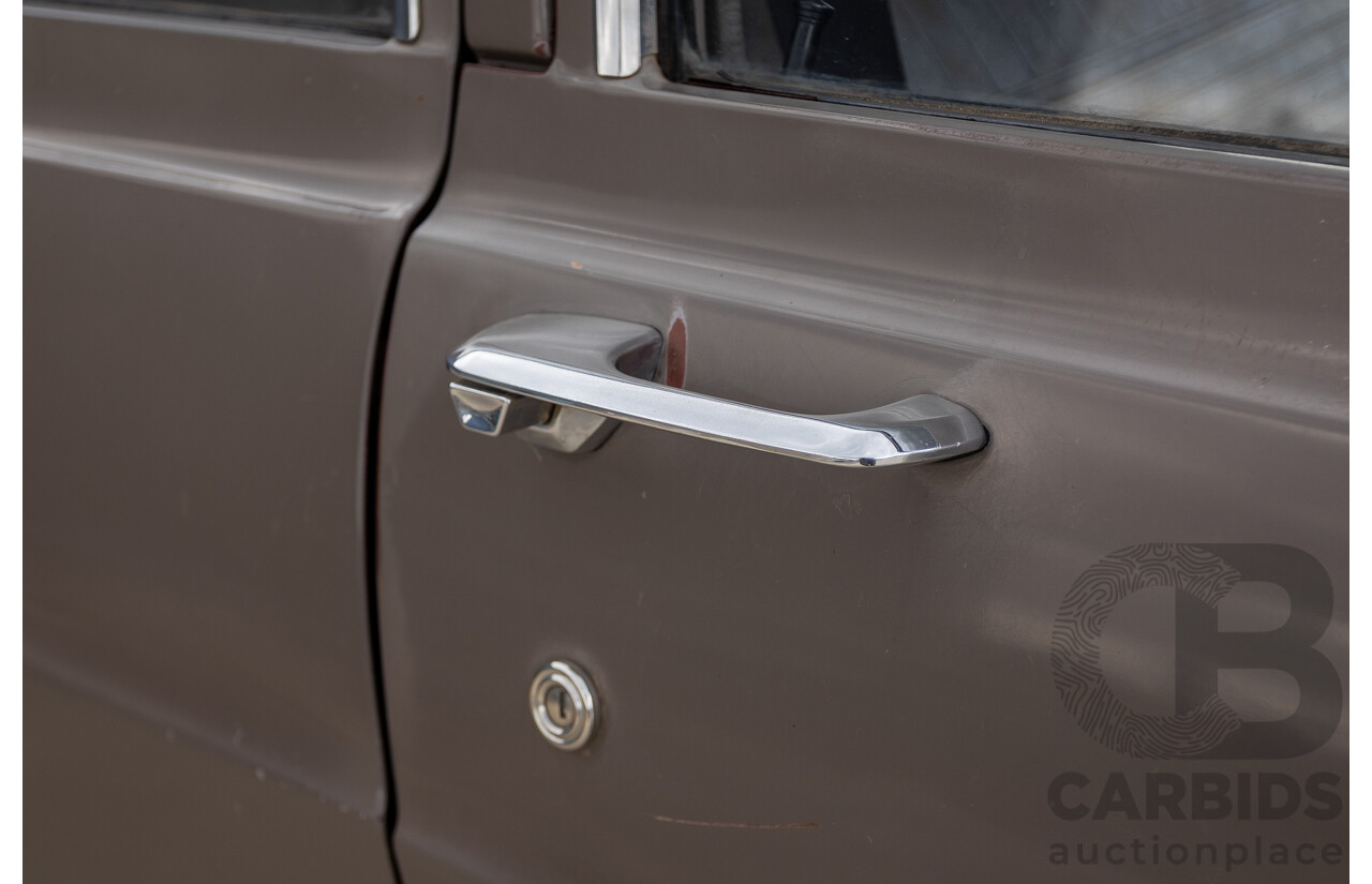 01/1966 Holden HD Special 4d Sedan Taralga Fawn / Fowlers Ivory 202ci Red Motor 3.3L