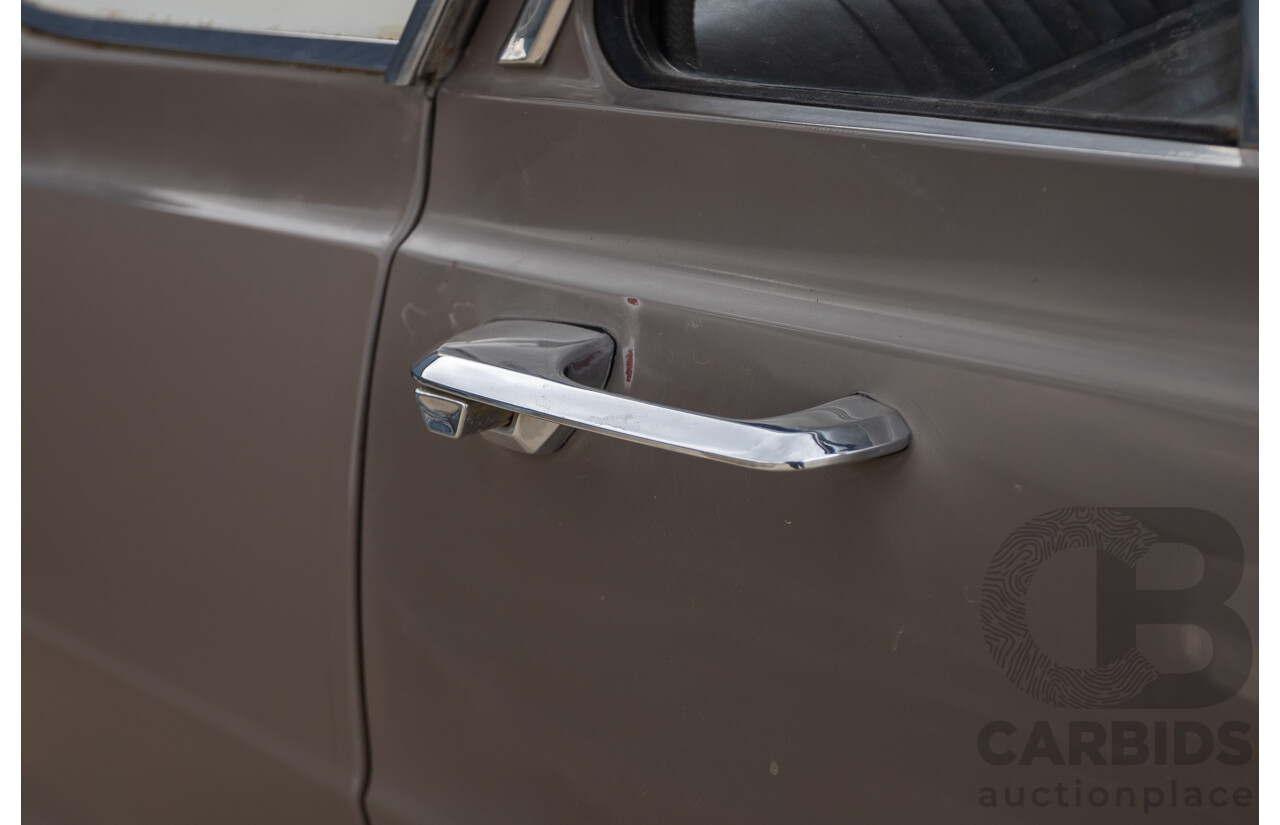 01/1966 Holden HD Special 4d Sedan Taralga Fawn / Fowlers Ivory 202ci Red Motor 3.3L