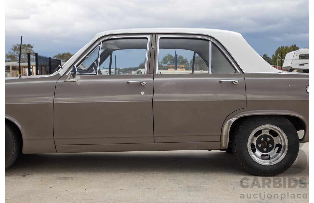 01/1966 Holden HD Special 4d Sedan Taralga Fawn / Fowlers Ivory 202ci Red Motor 3.3L
