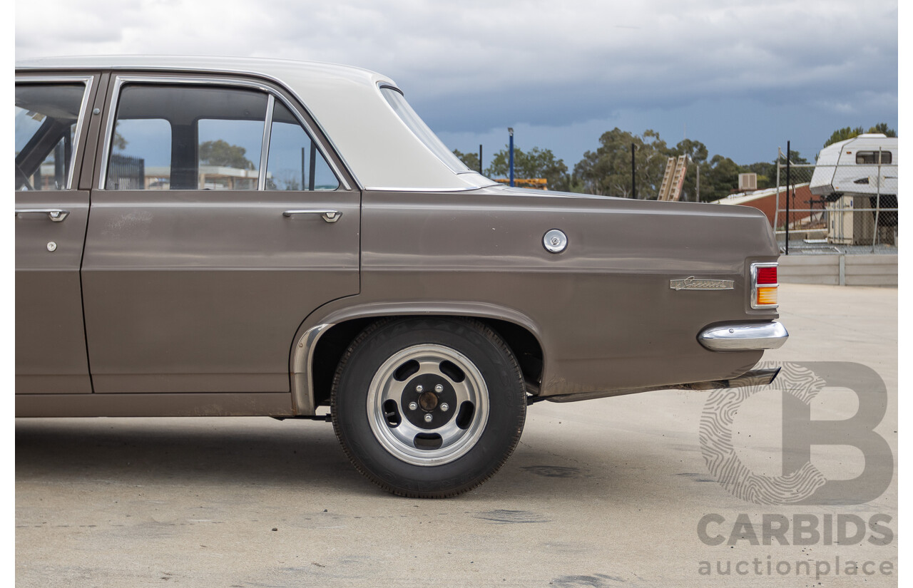 01/1966 Holden HD Special 4d Sedan Taralga Fawn / Fowlers Ivory 202ci Red Motor 3.3L