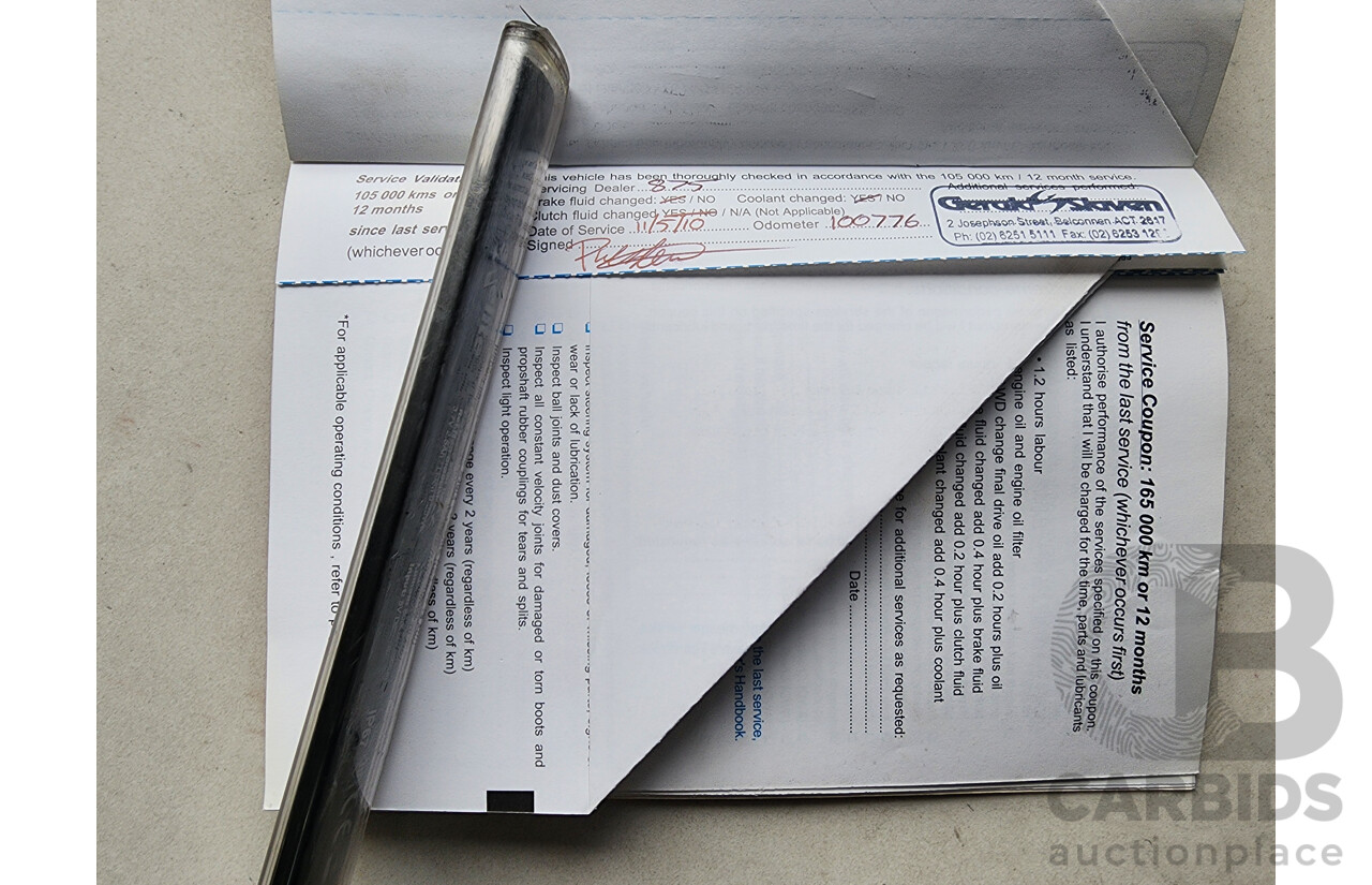 5/2006 Holden Adventra CX6 VZ MY06 4d Wagon Black 3.6L